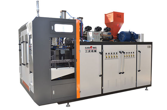 Quality  CE Jar Blow Molding Machine 2 Die Heads Plastic Water Bottle Blowing Machine 11kw Factory