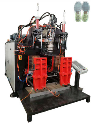 2 Color Shoe Insole Making Machine 50kg/H Pvc Blow Molding 14000kg